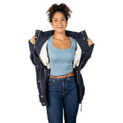 Chamarra Rompevientos Con Jaretas Mujer - Greenlander