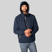 Chamarra Rompevientos Hombre Con Gorro Oculto Greenlander - Greenlander