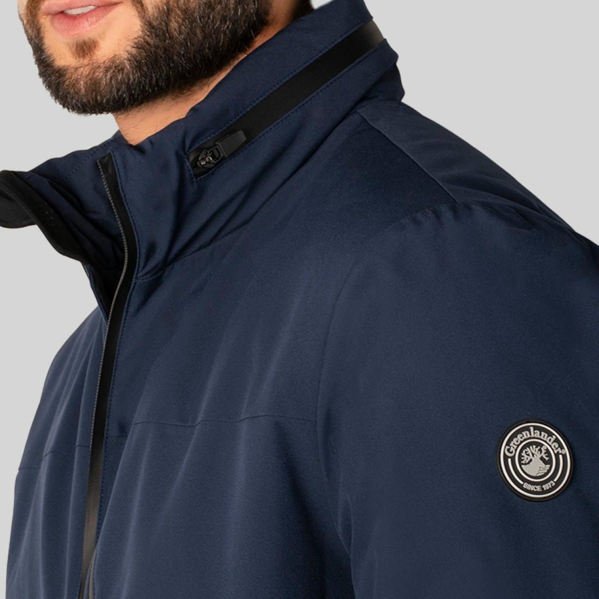 Chamarra Rompevientos Hombre Con Gorro Oculto Greenlander - Greenlander