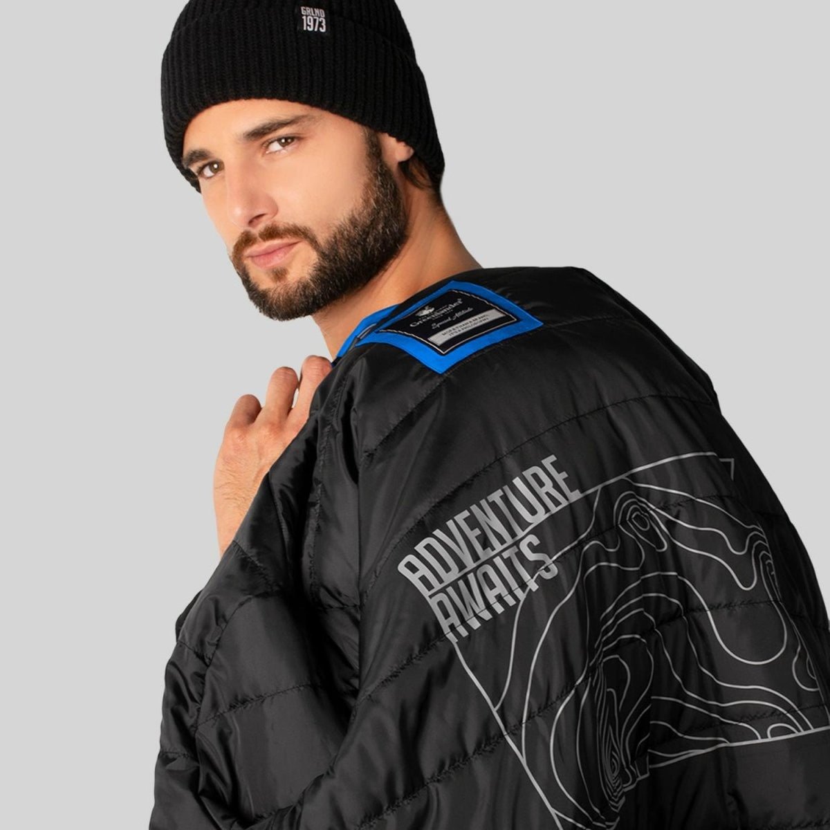 Chamarra Rompevientos Hombre Con Gorro Oculto Greenlander - Greenlander