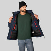 Chamarra Rompevientos Hombre Con Gorro Oculto Greenlander - Greenlander