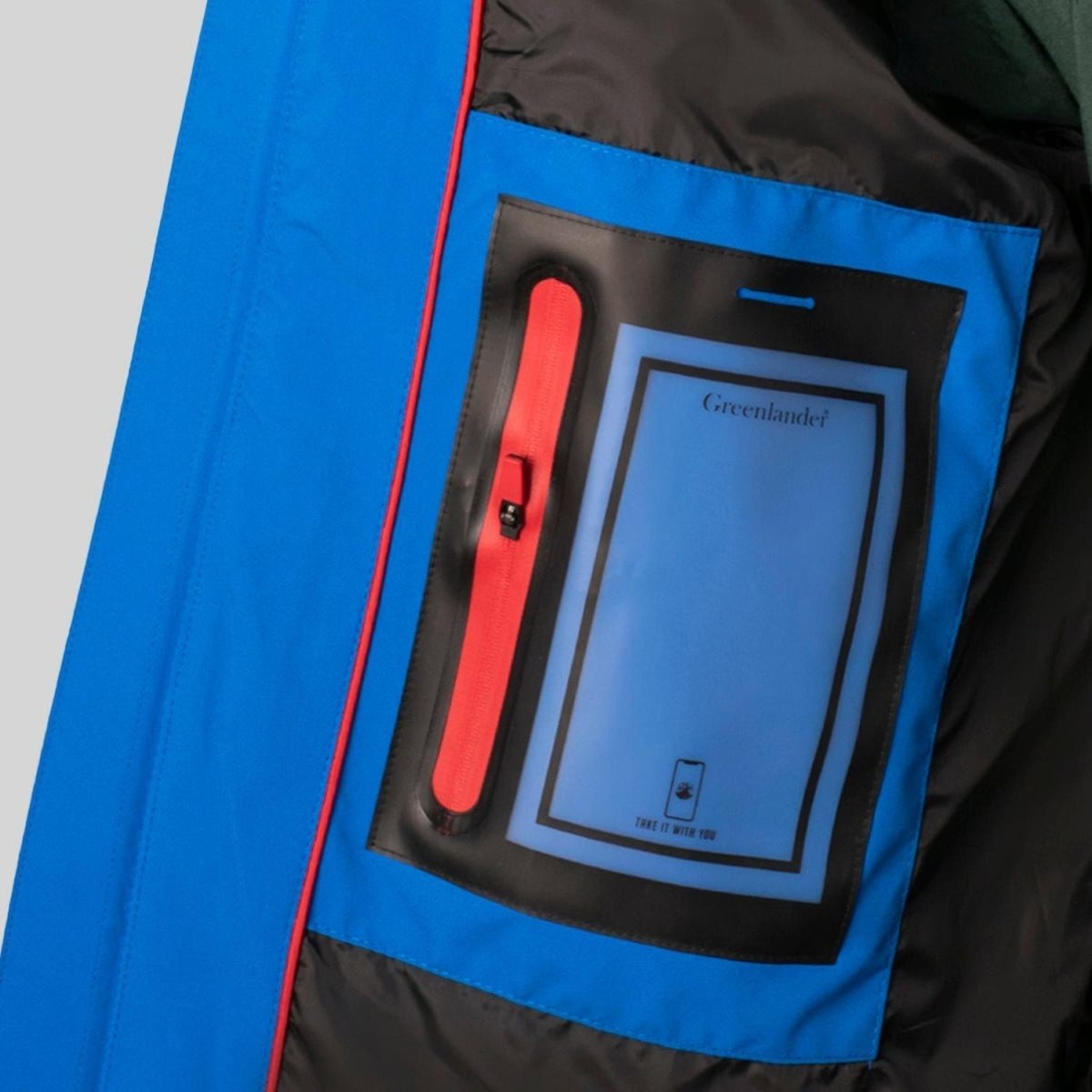 Chamarra Rompevientos Hombre Gorro Oculto Greenlander - Greenlander