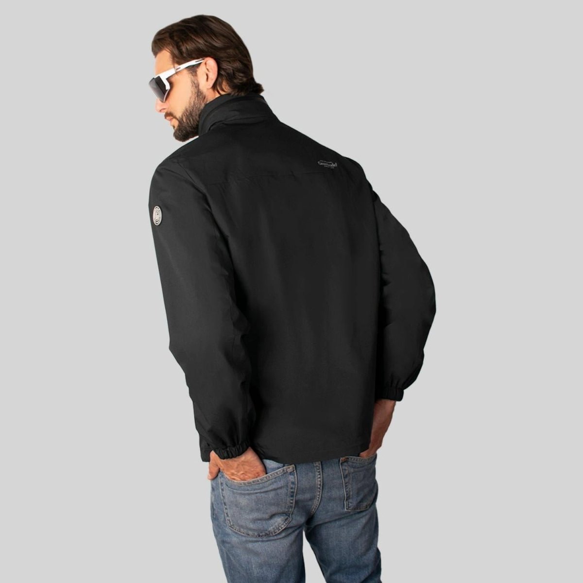 Chamarra Rompevientos Hombre Gorro Oculto Greenlander - Greenlander