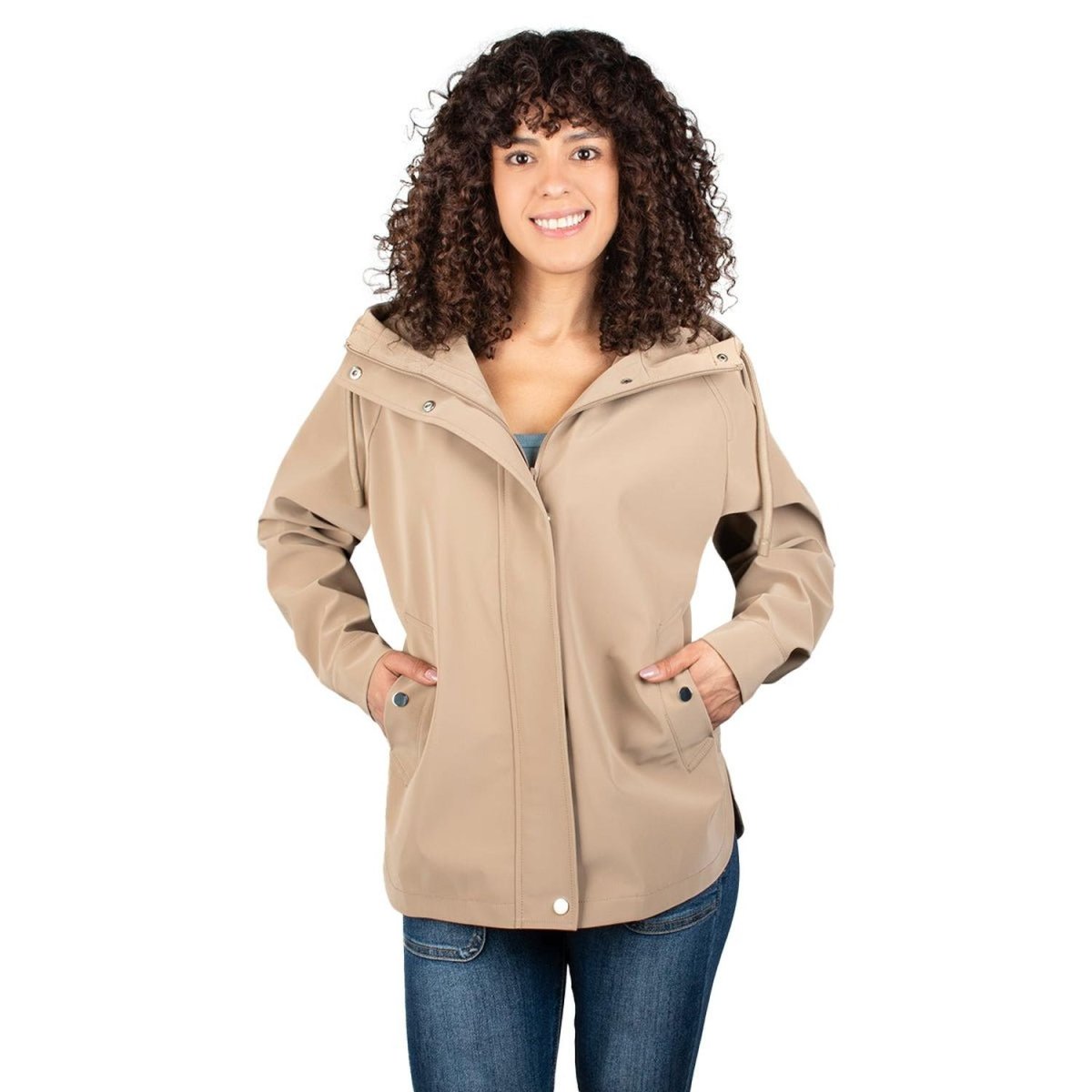 Chamarra Rompevientos Lifestyle Capa Corta Mujer - Greenlander