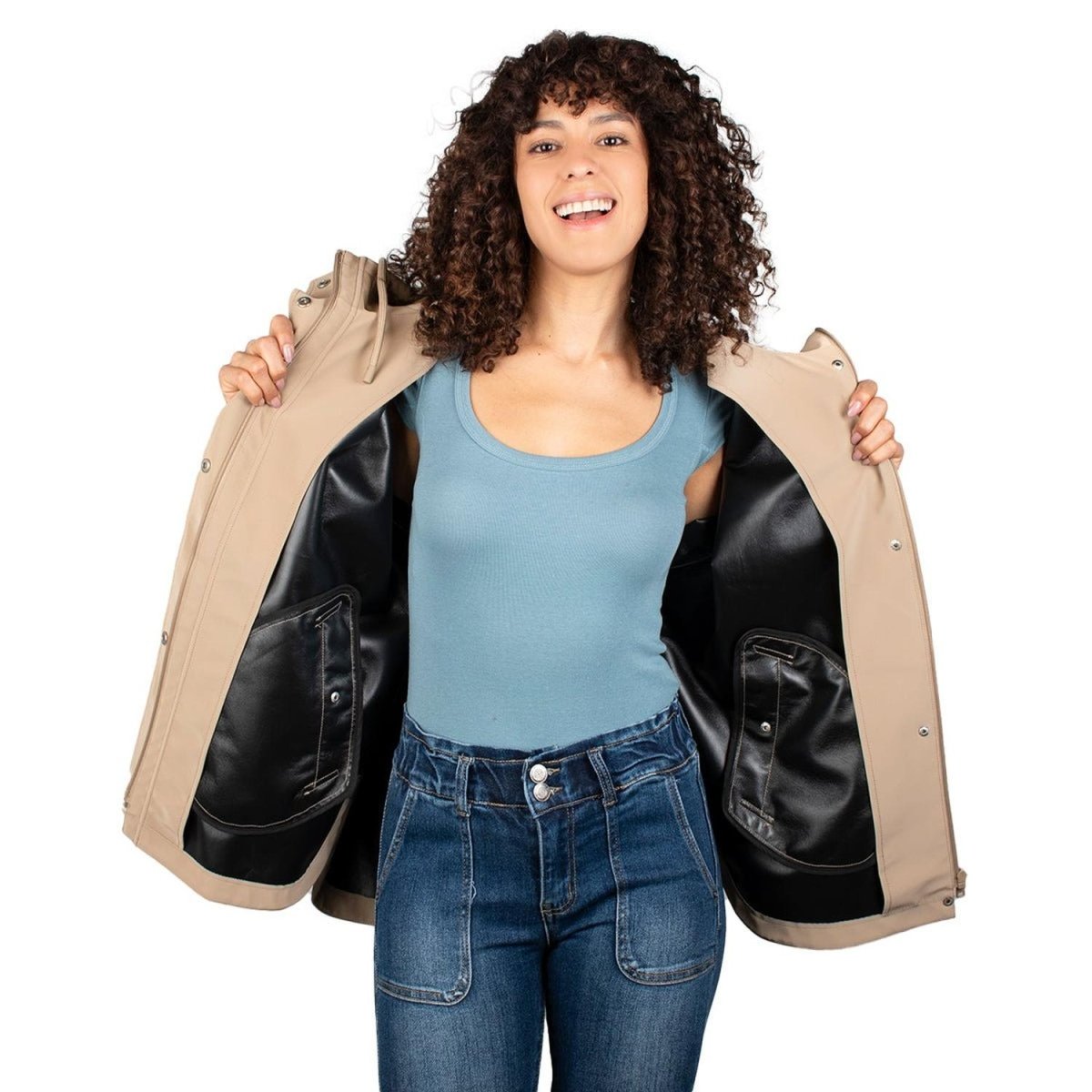 Chamarra Rompevientos Lifestyle Capa Corta Mujer - Greenlander