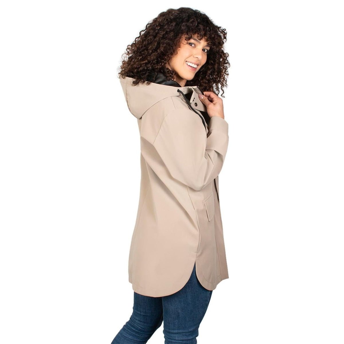 Chamarra Rompevientos Lifestyle Capa Larga Mujer - Greenlander