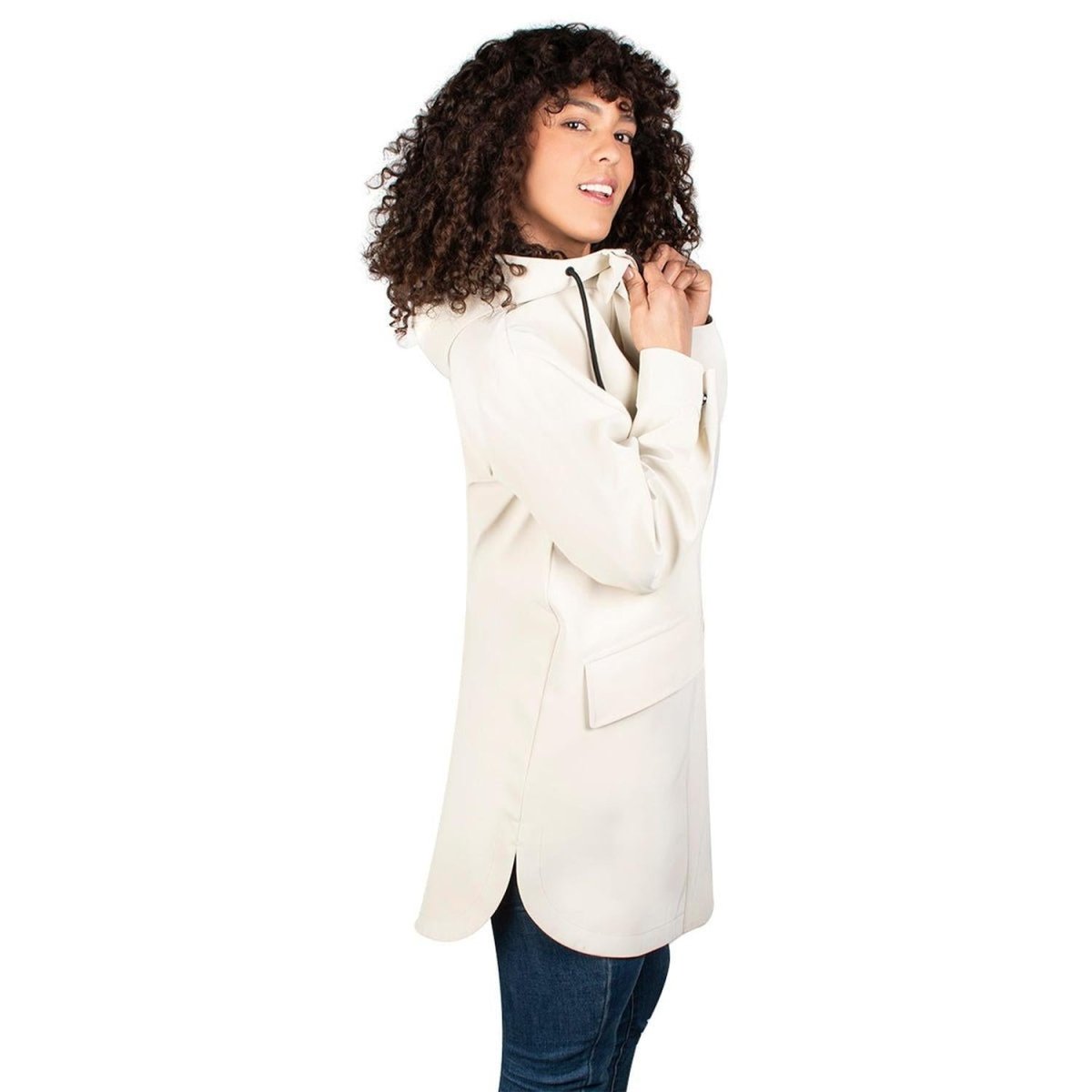 Chamarra Rompevientos Lifestyle Capa Larga Mujer - Greenlander