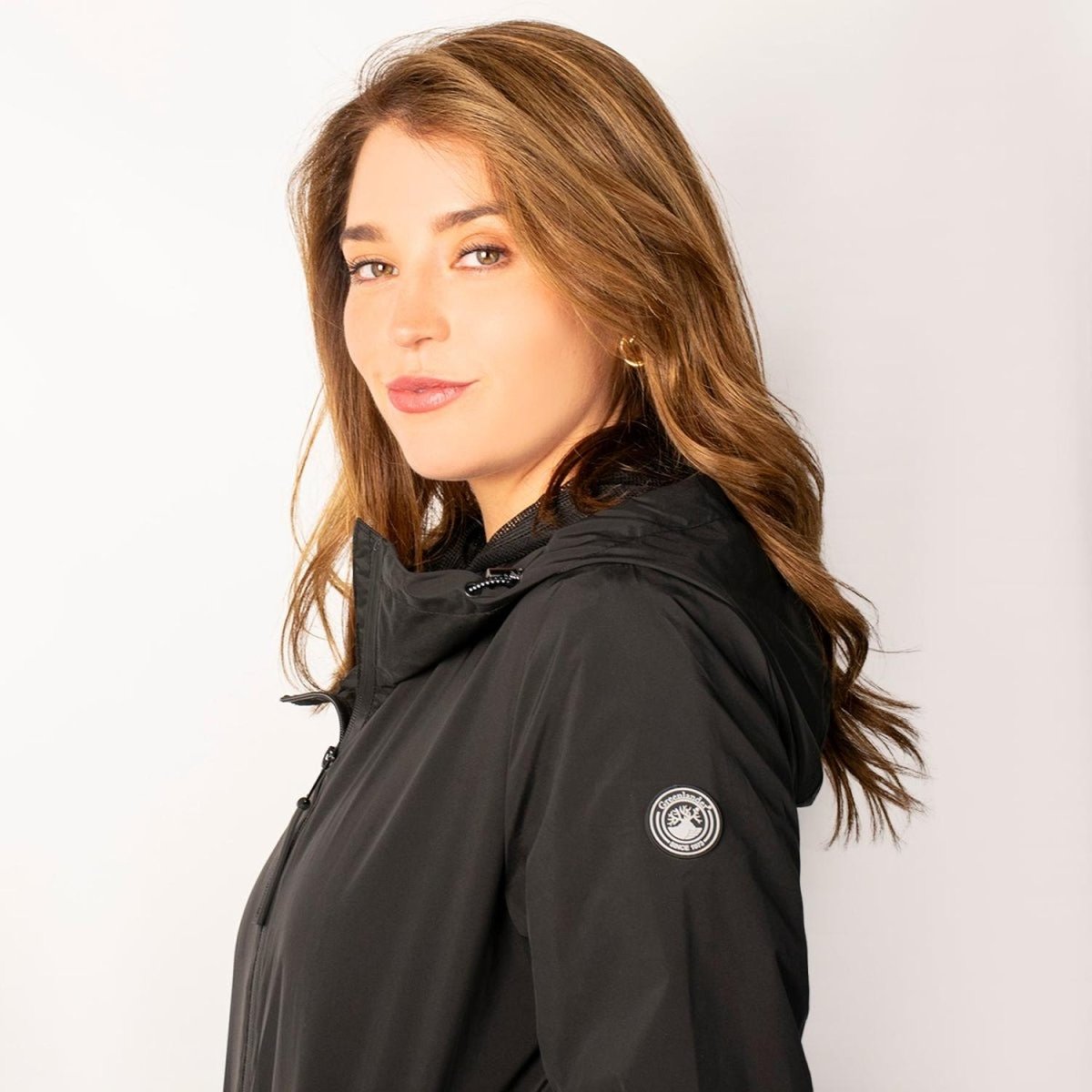 Chamarra Rompevientos Ligero con Capucha Para Mujer Greenlander - Greenlander