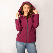 Chamarra Rompevientos Ligero con Capucha Para Mujer Greenlander - Greenlander