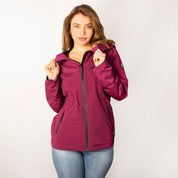 Chamarra Rompevientos Ligero con Capucha Para Mujer Greenlander - Greenlander