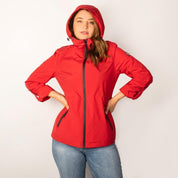 Chamarra Rompevientos Ligero con Capucha Para Mujer Greenlander - Greenlander