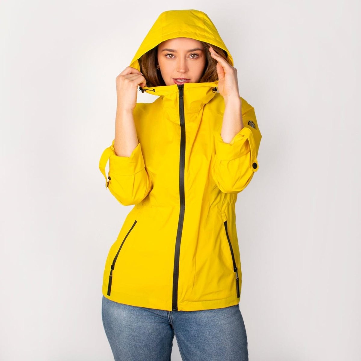 Chamarra Rompevientos Ligero con Capucha Para Mujer Greenlander - Greenlander