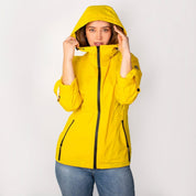 Chamarra Rompevientos Ligero con Capucha Para Mujer Greenlander - Greenlander