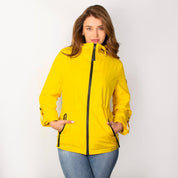 Chamarra Rompevientos Ligero con Capucha Para Mujer Greenlander - Greenlander