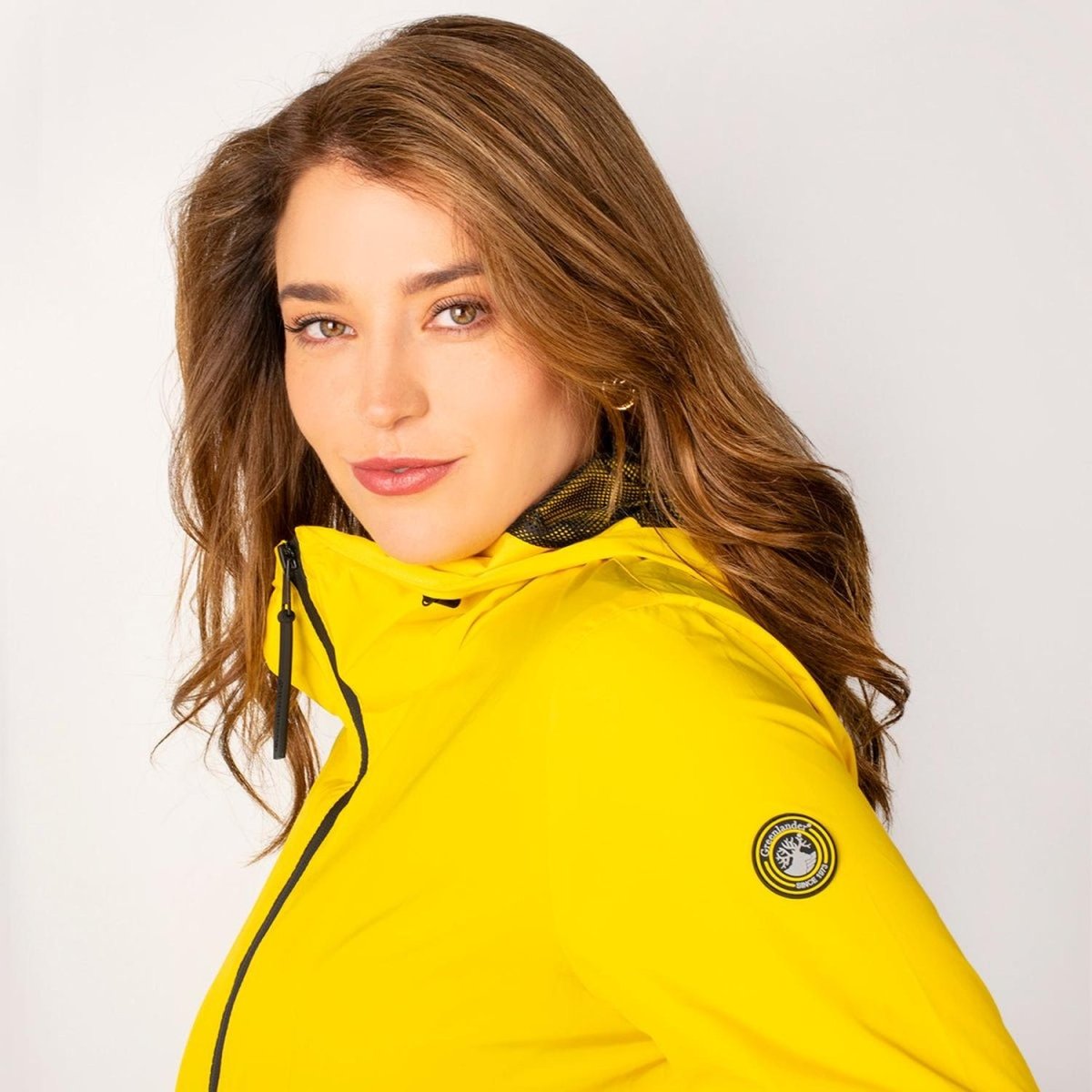 Chamarra Rompevientos Ligero con Capucha Para Mujer Greenlander - Greenlander