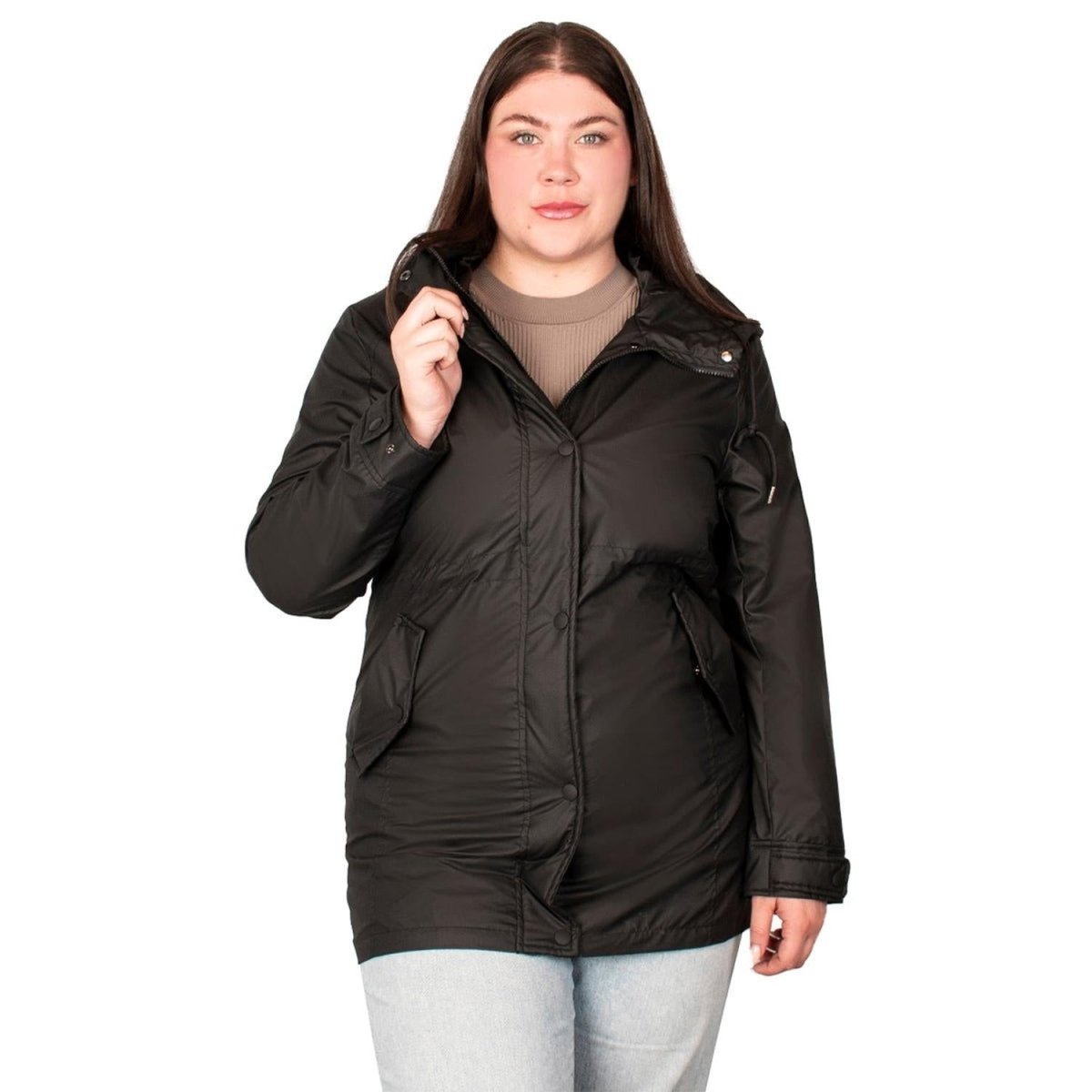 Chamarra Rompevientos Ligero Mujer Plus Size - Greenlander