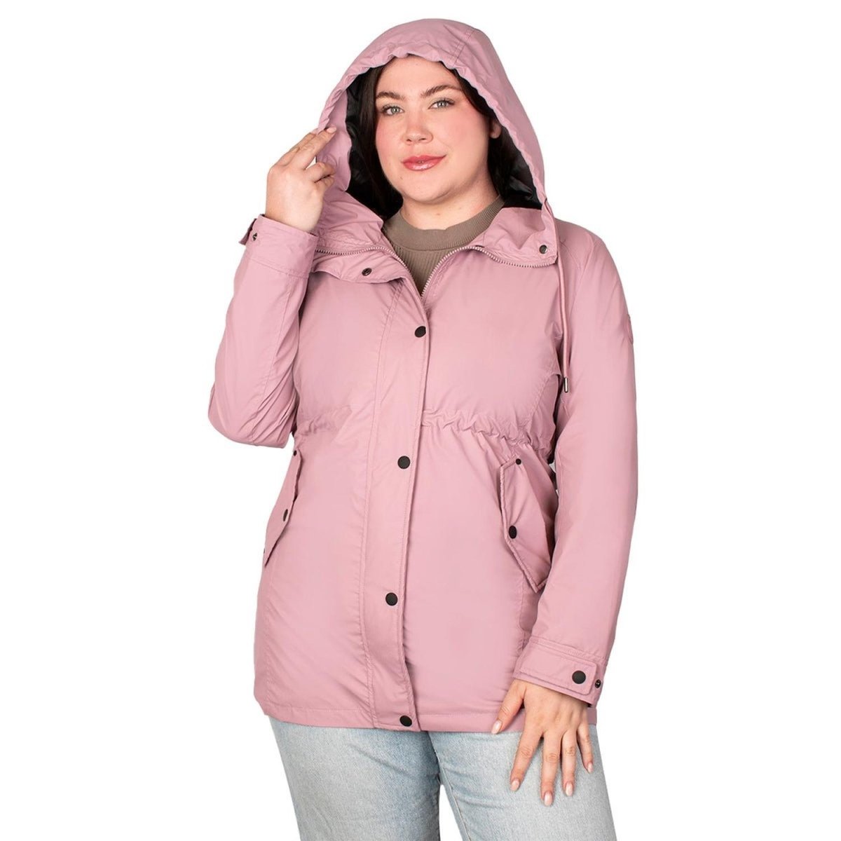 Chamarra Rompevientos Ligero Mujer Plus Size - Greenlander
