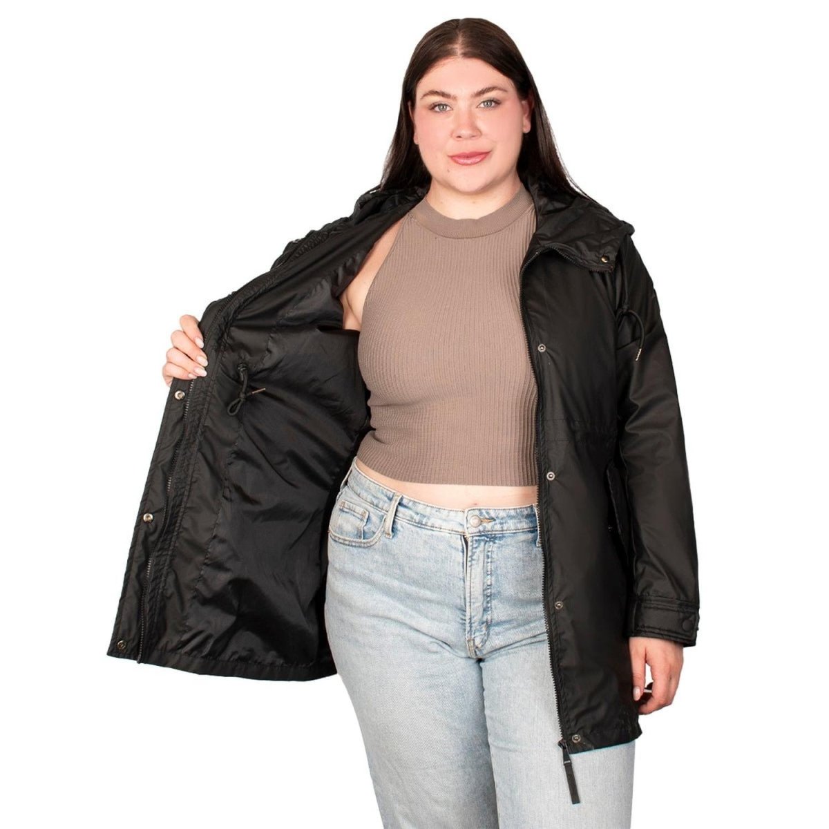 Chamarra Rompevientos Ligero Mujer Plus Size - Greenlander