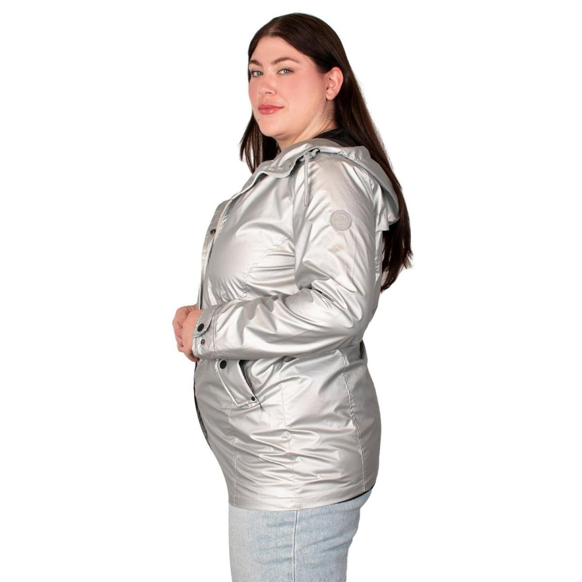 Chamarra Rompevientos Ligero Mujer Plus Size - Greenlander