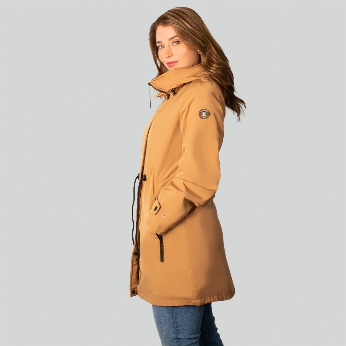 Chamarra Rompevientos Mujer con Gorro fijo Greenlander - Greenlander