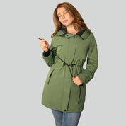 Chamarra Rompevientos Mujer con Gorro fijo Greenlander - Greenlander