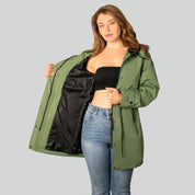 Chamarra Rompevientos Mujer con Gorro fijo Greenlander - Greenlander