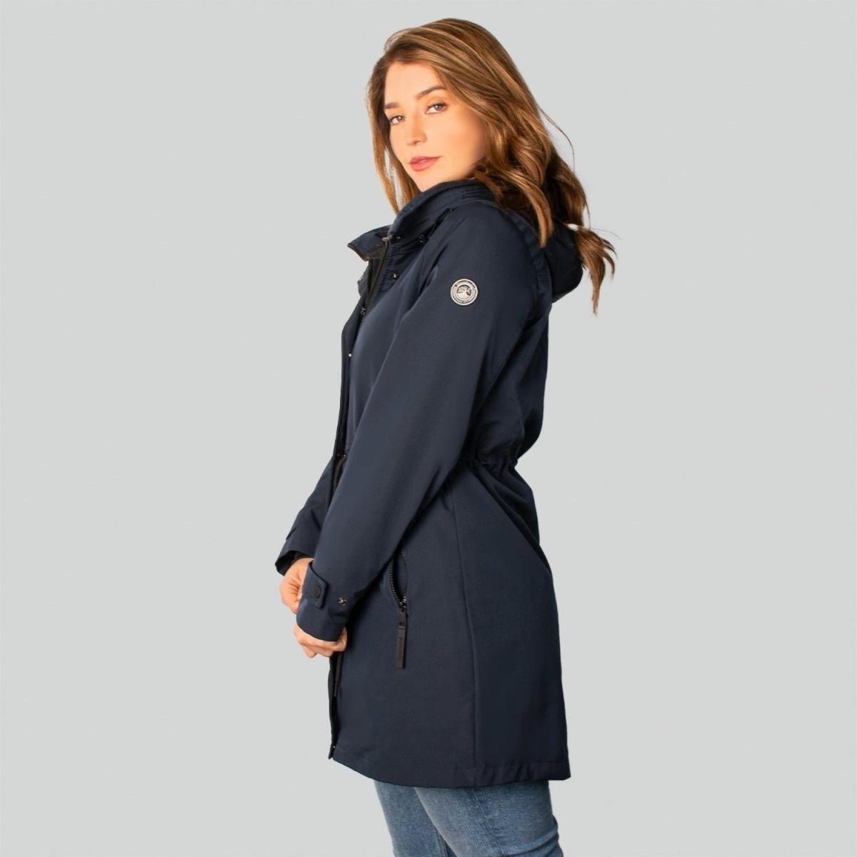 Chamarra Rompevientos Mujer con Gorro fijo Greenlander - Greenlander