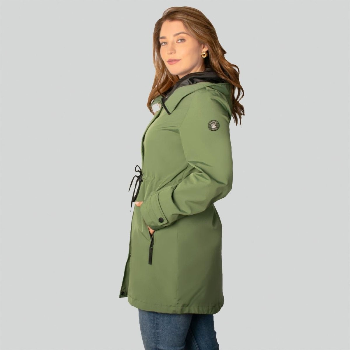 Chamarra Rompevientos Mujer con Gorro fijo Greenlander - Greenlander