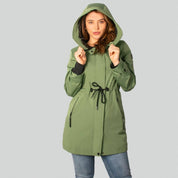 Chamarra Rompevientos Mujer con Gorro fijo Greenlander - Greenlander