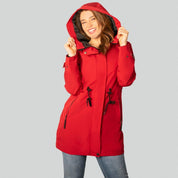 Chamarra Rompevientos Mujer con Gorro fijo Greenlander - Greenlander