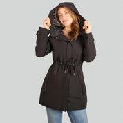 Chamarra Rompevientos Mujer con Gorro fijo Greenlander - Greenlander