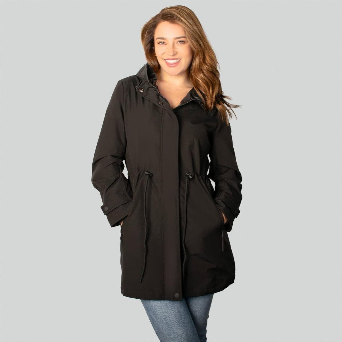 Chamarra Rompevientos Mujer con Gorro fijo Greenlander - Greenlander