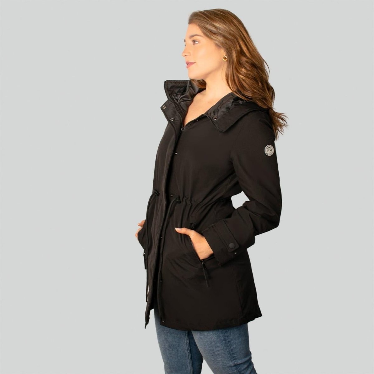 Chamarra Rompevientos Mujer con Gorro fijo Greenlander - Greenlander