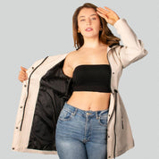 Chamarra Rompevientos Mujer con Gorro fijo Greenlander - Greenlander