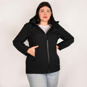 Chamarra Rompevientos Mujer Forro Polar con Gorro Desmontable Greenlander - Greenlander