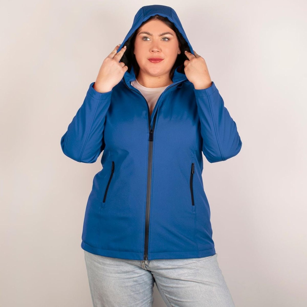 Chamarra Rompevientos Mujer Forro Polar con Gorro Desmontable Greenlander - Greenlander