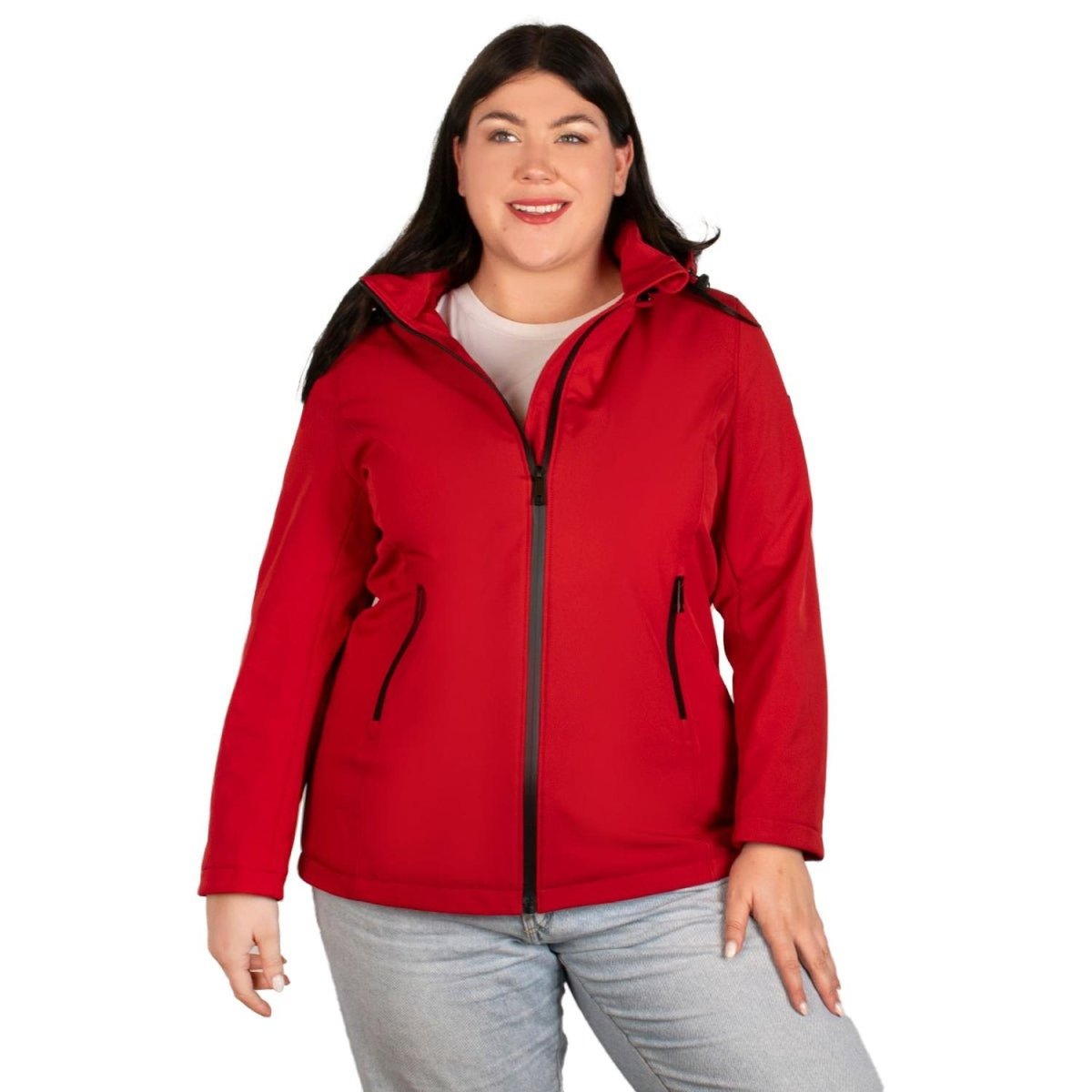 Chamarra Rompevientos Mujer Forro Polar con Gorro Desmontable Greenlander - Greenlander