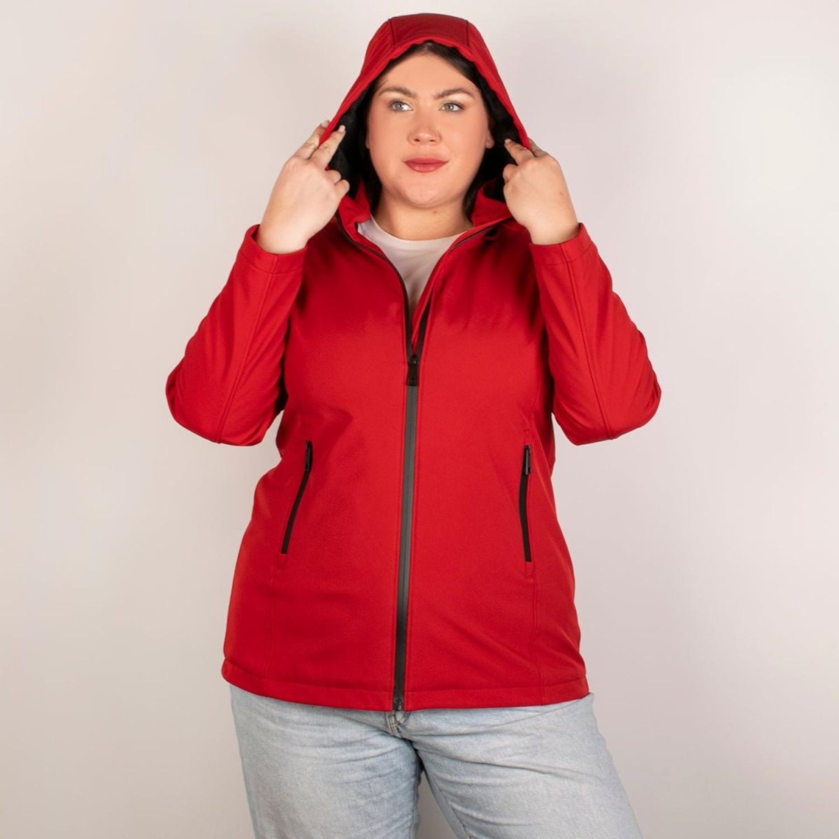 Chamarra Rompevientos Mujer Forro Polar con Gorro Desmontable Greenlander - Greenlander
