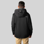 Chamarra Rompevientos Para Hombre con Forro de Mesh y Gorro Desmontable Greenlander - Greenlander