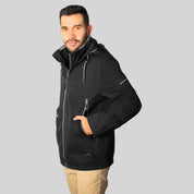 Chamarra Rompevientos Para Hombre con Forro de Mesh y Gorro Desmontable Greenlander - Greenlander