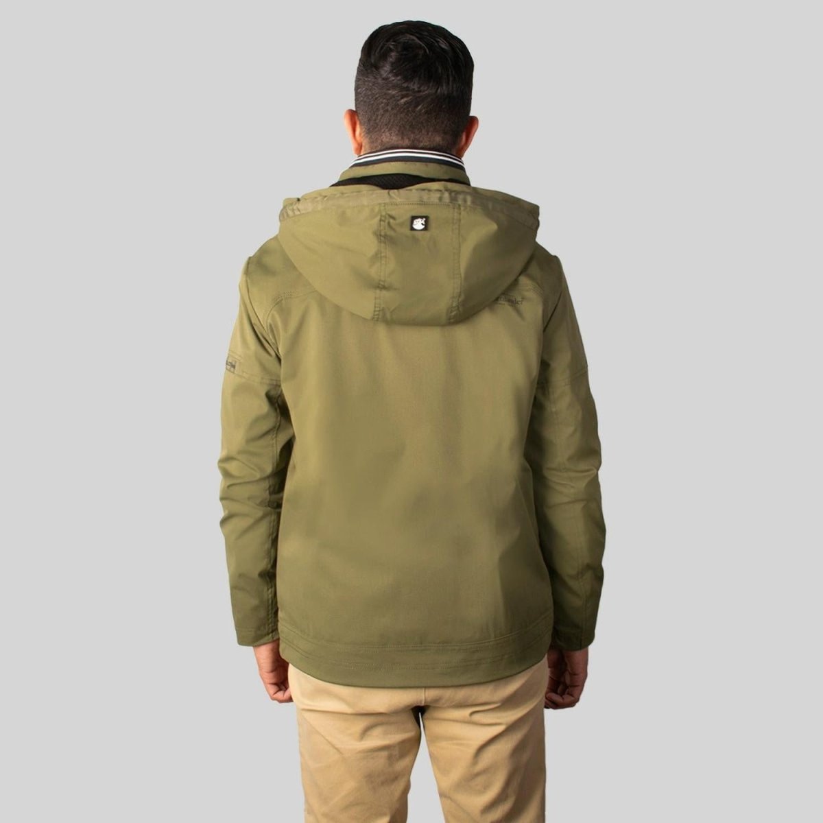 Chamarra Rompevientos Para Hombre con Forro de Mesh y Gorro Desmontable Greenlander - Greenlander