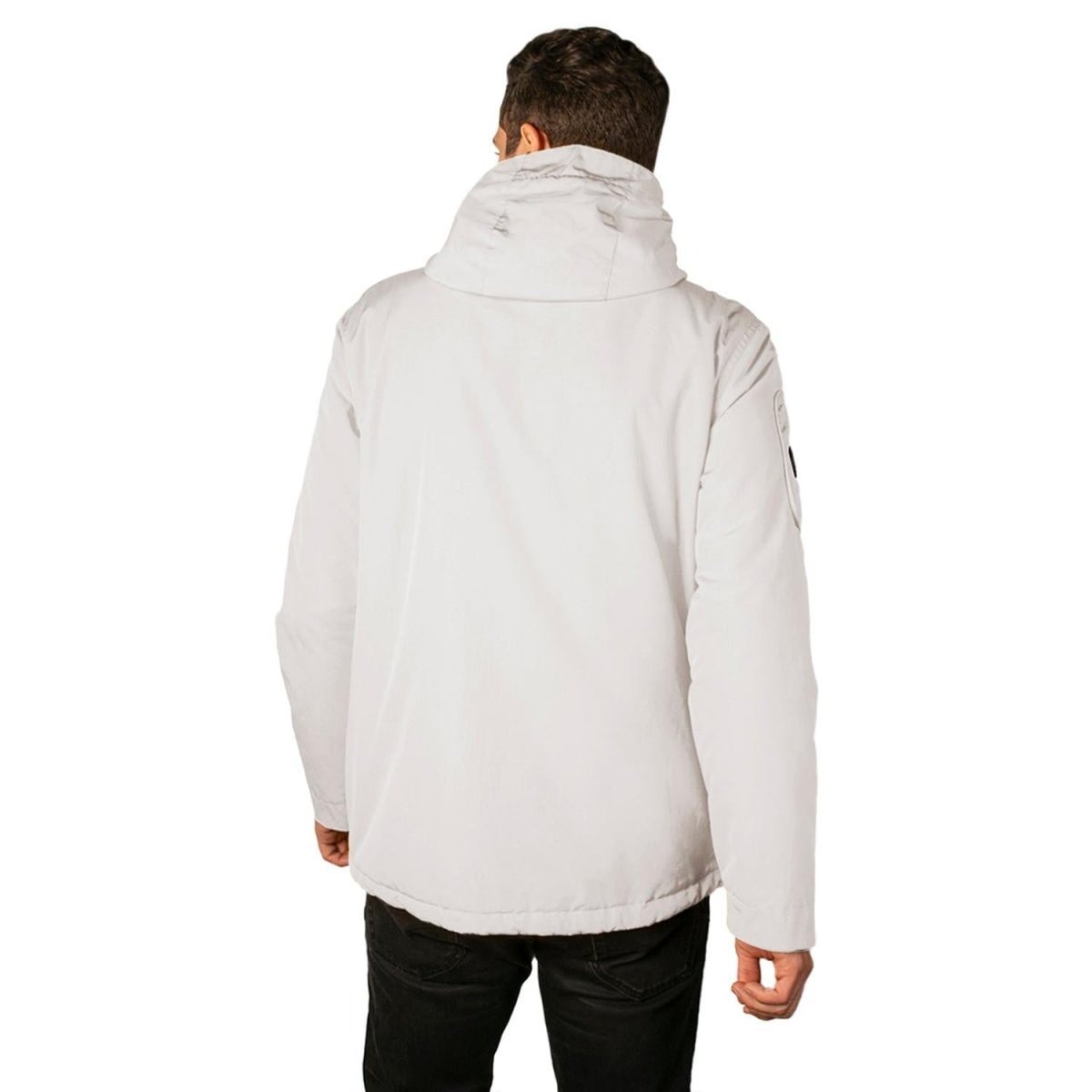 Chamarra Rompevientos Para Hombre Con Gorro Fijo Waterproof Greenlander - Greenlander