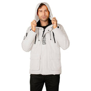 Chamarra Rompevientos Para Hombre Con Gorro Fijo Waterproof Greenlander - Greenlander