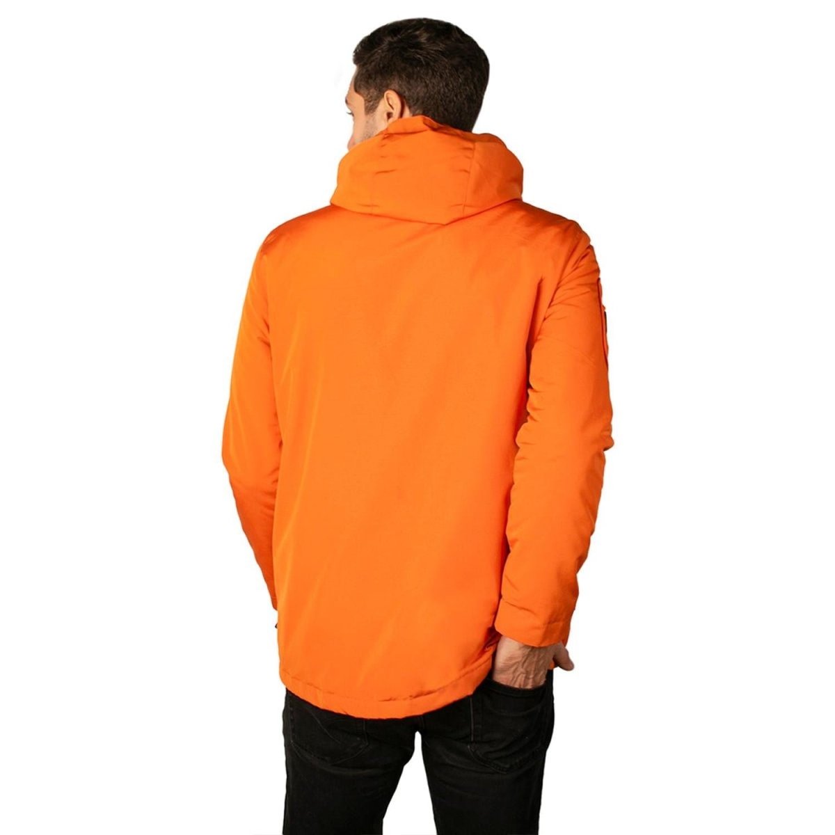 Chamarra Rompevientos Para Hombre Con Gorro Fijo Waterproof Greenlander - Greenlander