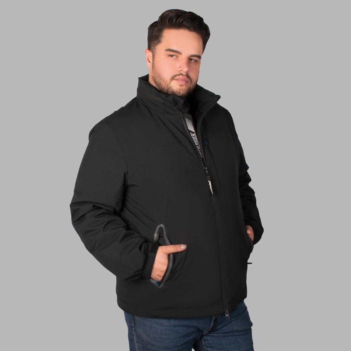 Chamarra Rompevientos Para Hombre Tallas Extra Greenlander - Greenlander