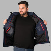 Chamarra Rompevientos Para Hombre Tallas Extra Greenlander - Greenlander