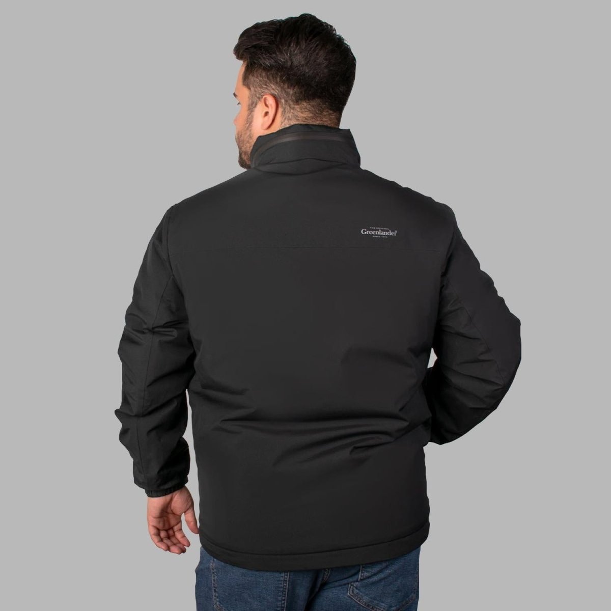 Chamarra Rompevientos Para Hombre Tallas Extra Greenlander - Greenlander