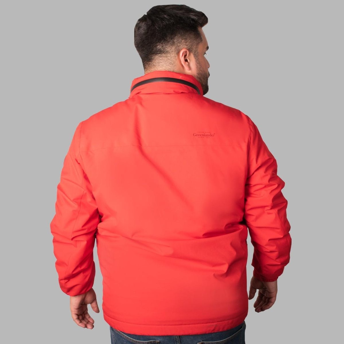 Chamarra Rompevientos Para Hombre Tallas Extra Greenlander - Greenlander