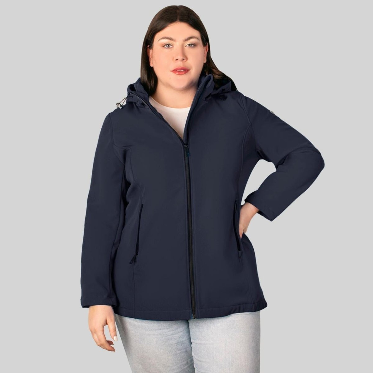 Chamarra Rompevientos Para Mujer con Gorro Desmontable Greenlander - Greenlander