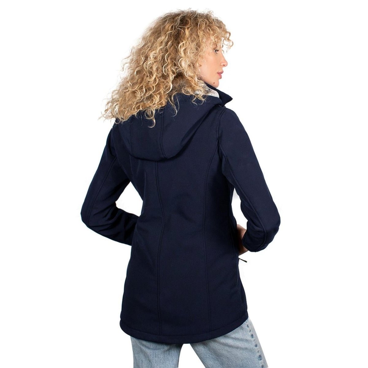 Chamarra Softshell Con Gorro Desmontable Greenlander Mujer - Greenlander